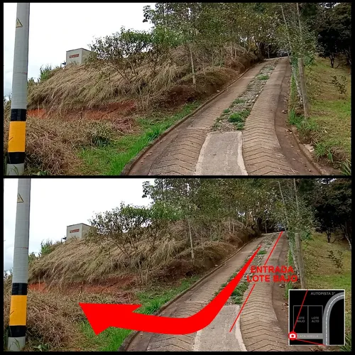 Lote Guarne, Vereda Chaparral- 3 Minutos Autopista