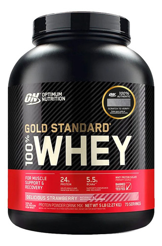 Proteína 100% Whey Gold Standard 5 Lbs