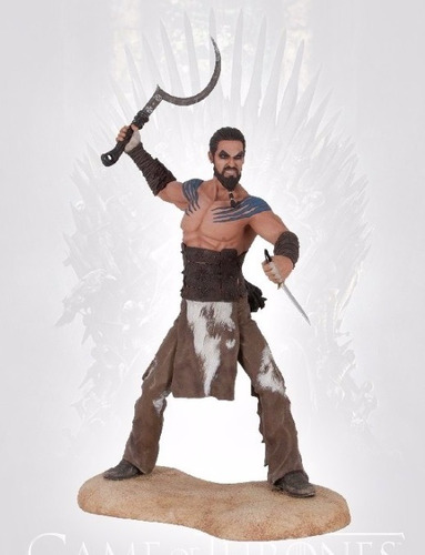 Imagen 3 de 5 de Game Of Thrones Khal Drogo Dark Horse Figura De Acción 22cm