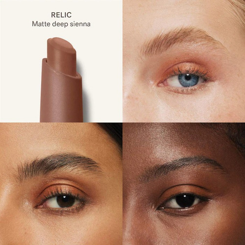 Ilia Eye Stylus Shadow Stick - Long-lasting Cream Eyeshadow Relic - Matte Deep Sienna