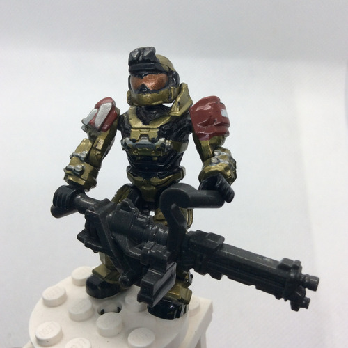 Mega Construx Halo Spartan Jorge-052 Mattel Original Noble (Usado)