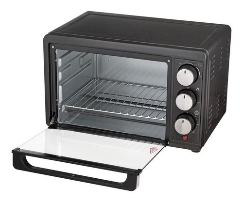 Forno Elétrico Black Decker 21 Litros Bakechef Preto Ft21p 127V