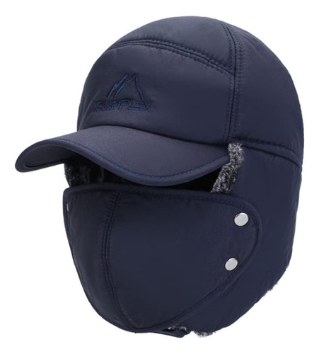 Gorro De Invierno Resistente Al Viento Con Máscara Para Las
