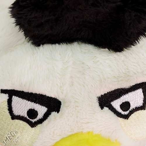 Minipeluche Angry Birds con forma de pájaro blanco
