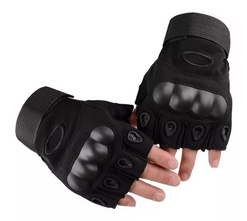 Guantes Tácticos Oakley, Cortos Con Protección.