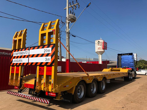 Carreta Prancha 3 Eixos Nova 2024 Br Carretas