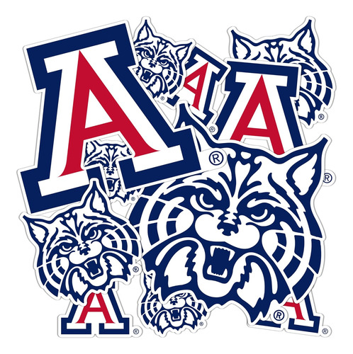 University Of Arizona Wildcats - Vinilo Adhesivo Botell...