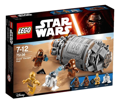 Lego Star Wars 75136 Capsula De Escape Droid - Mundo Manias