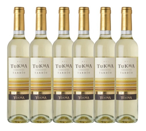 Caja X 6 Vinos Tukma Torrontes Tardio Dulce - Cafayate Salta