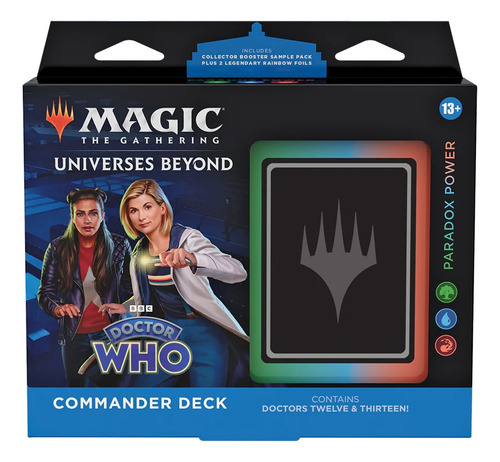 Magic Cartas Doctor Who Commander Deck Paradox Power