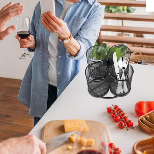 Estante For Utensilios De 4 Compartimentos Portalápices Hue