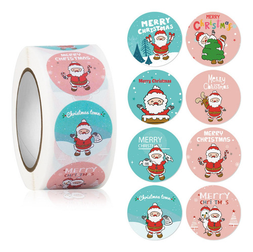 2 Paquete De 2-4 Pegatinas De Juego De Navidad, 2 Piezas