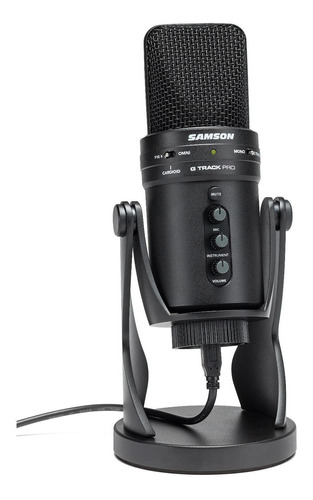 Microfono Condensador Usb Samson G-track Pro