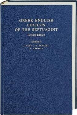 Greek-english Lexicon Of The Septuagint - Johan Lust (har...