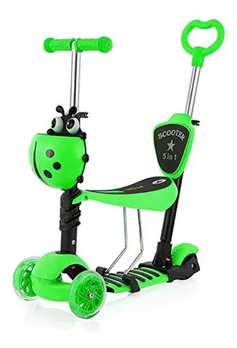 Scooter Monopatin 5 En 1 Ajustable Chinita