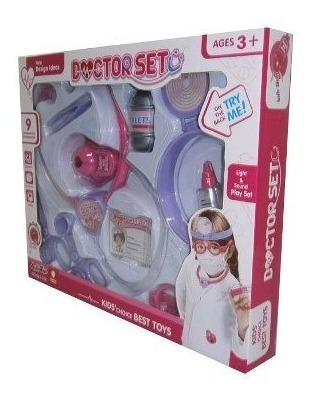 Juguete Set De Doctor 9 Pzas