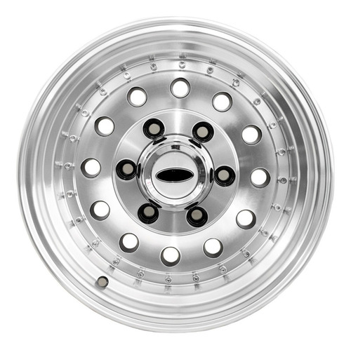 Rodas 15 Orion Retro Off Road 5x114 Ranger Cherokee Wrangler Cor Prata