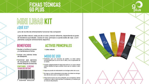 Imagen 3 de 3 de Mini Ligas Kit Go Plus