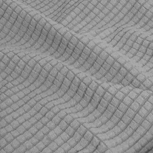 Funda Para Sofa Easy-going De 2 Piezas Elastica Lavable Gris