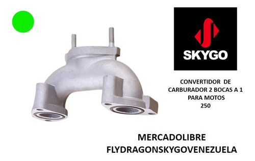 Convertidor Carburador Fly Dragon Chopper 250 2a1