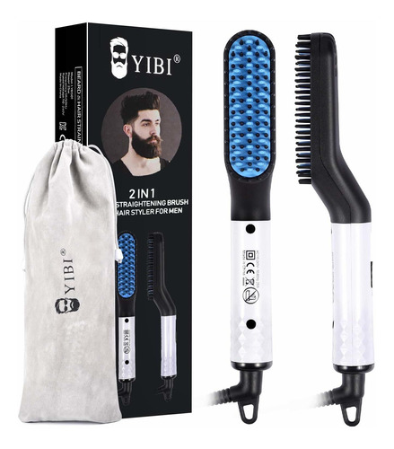 Alisador De Barba Para Hombres, Tecnología Iónica De Calenta