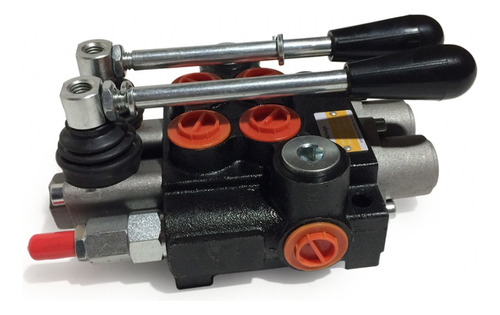 Válvula O Comando Hidráulico Manual 2 Cuerpo 40lts Monoblock