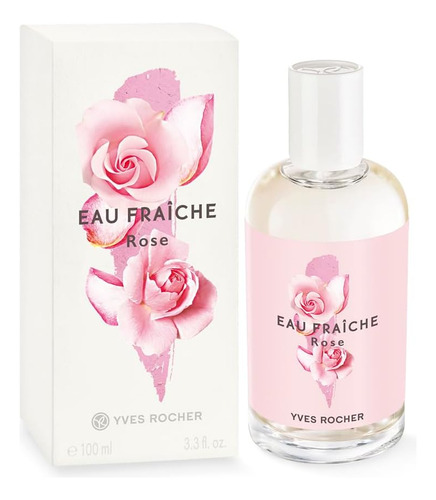 Set Perfume Rosas 100ml + Gel De Ducha 200ml Yves Rocher