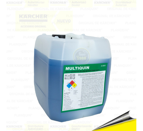 Auténtico Multiquin® Desengrasante Multiusos Base Agua 4 Lt