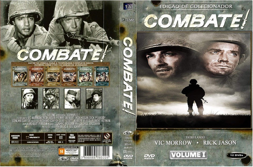 Imagem 1 de 4 de Dvd Série Combate Vol. I - Raríssimo (12dvds)