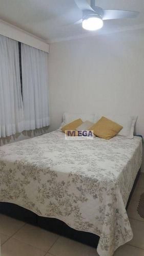 Imagem 12 de 27 de Cobertura Com 3 Dormitórios À Venda, 120 M² Por R$ 480.000 - Jardim Nova Europa - Campinas/sp - Co0099