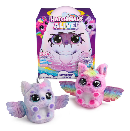 Brinquedo Interativo Hatchimals Alive Mystery Hatch Tigrette