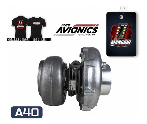 Imagem 5 de 7 de Turbina Auto Avionics A40 74/84 Pulsativa / Refluxo + Brinde