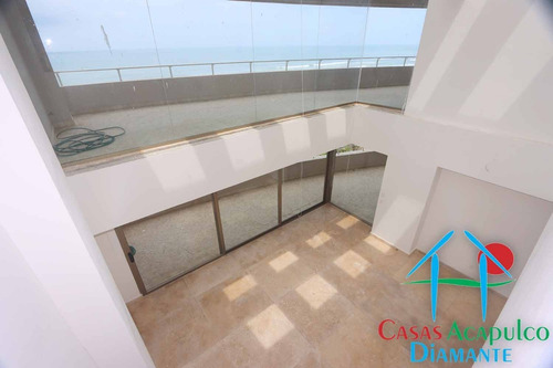 Imagen 3 de 29 de Cad Vidamar Ii A Ph 1. Sala A Doble Altura Con Terraza Y Vista Al Mar