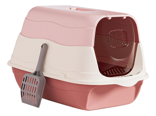 Ha Caja De Arena Para Gatos Con Capucha Y Tapa Con Puerta