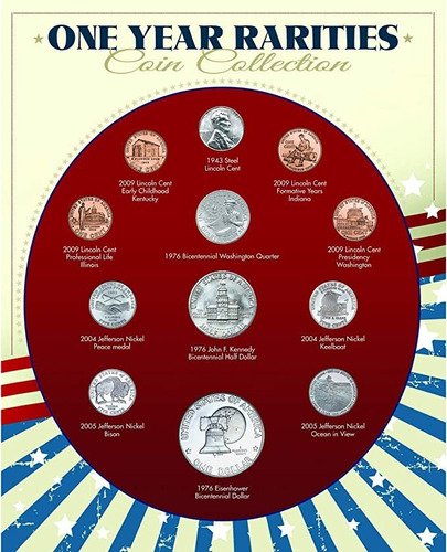 Colección De Monedas Rarities De Un Año| Monedas Acuñada.