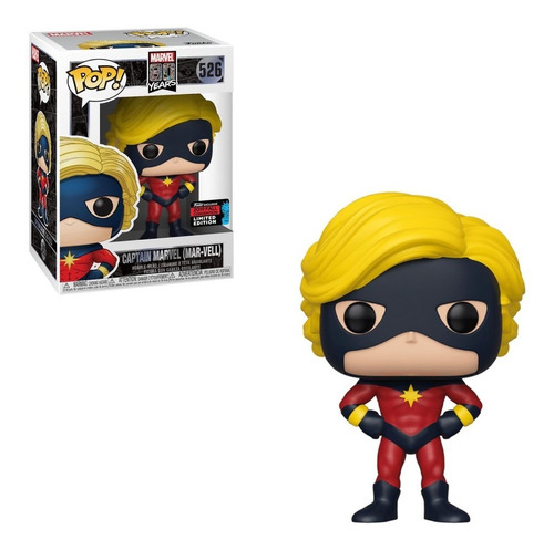 Funko Pop Marvel 80th 526 Captain Marvel Mar-vell Nycc 2019