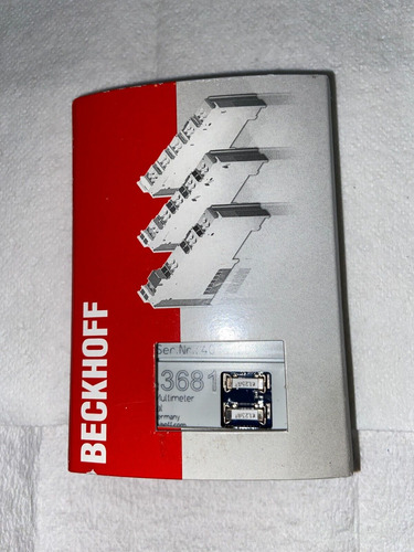 New Original Box (2)  Beckhoff Kl3681 Analog Input Bus C Wwx