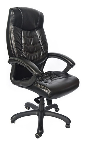 Imagen 1 de 9 de Sillon Oficina Gerencial Escritorio Tapizado Oslo Envio Cuot