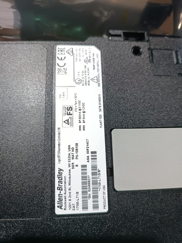 1756-l71s Allen Bradley Nuevo 100% Original Raven Automation (Usado)