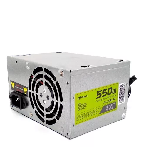 Fuente Alimentacion Pc 550watts Noga 24pines 20+4 Sata Atx