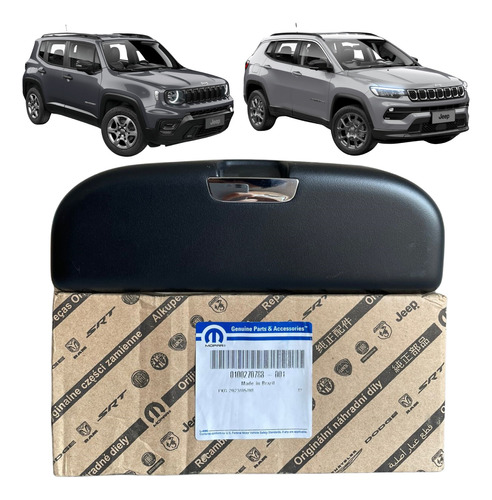 Suporte Porta Oculos Preto Jeep Renegade Compass T270 22/23