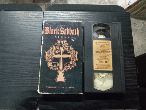 Vhs Black Sabbath Story Vol 1 1970-1978 En Formato Vhs