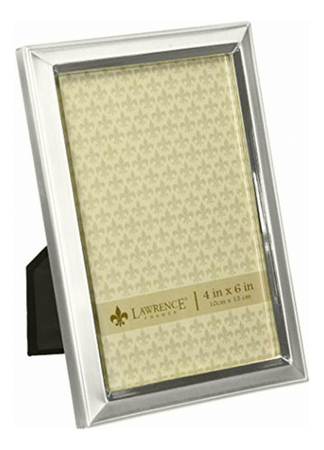 Lawrence Frames 750146 Brushed Silver Plated Metal Picture