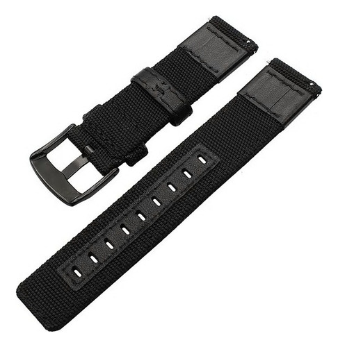 Correa Tactica Senderismo Para Smartwatch Foxbox P45 Bw0472 Negro 2.2 Cm