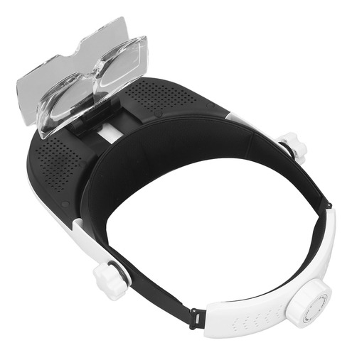 Lupa Con Diadema Y Lupa, Lentes De Aumento Recargables Led