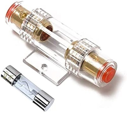 Imagen 2 de 8 de Portafusible Fusilera Para Potencia Maverick Plata Niquelada