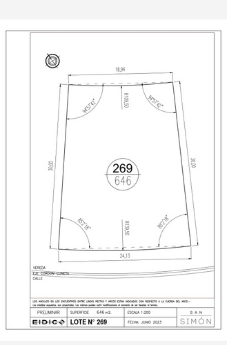 Oportunidad Lote Interno San Simon Canning Village