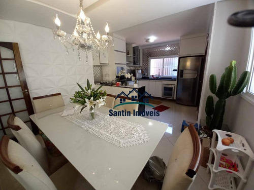 Imagem 17 de 30 de Sobrado Com 3 Quartos, (01 Suíte) Espaço Gourmet, Mobiliado, 02 Vagas Cobertas À Venda, 150 M² - Jardim Teles De Menezes - Santo André - So0404