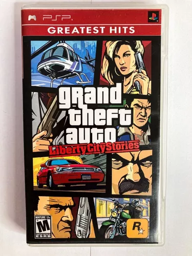 Grand Theft Auto Liberty City Stories  Jogo Original para Playstation 2 -  Escorrega o Preço