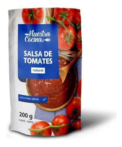 Salsa De Tomate Nuestracocina Variedades 200g(6unidad)-super